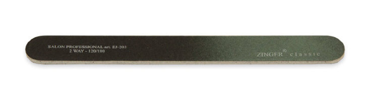 Пилка Zinger EJ-203, 100-180, зелено-черная