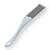 Терка педикюрная металлическая Zinger RB-09 Black BG с изгибом