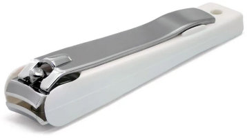Книпсер Zinger SLN-604 C3 white box, большой с контейнером для ногтей