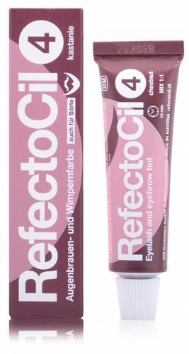RefectoCil, Краска для бровей №4 Каштановая, 15 мл.