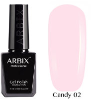 Arbix, Гель-лак Candy №02, Воздушное Безе