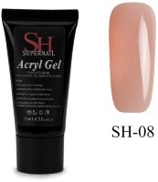 SH Super Nail, Acryl Gel №08, 30 мл