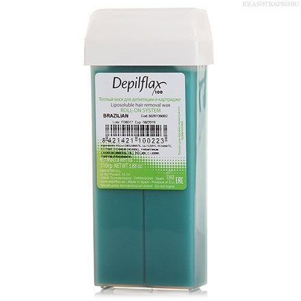 Depilflax, воск в картридже 110 гр., Бразильский