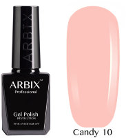 Arbix, Гель-лак Candy №10, Нежный Поцелуй