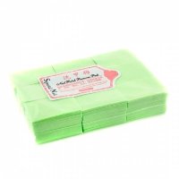 Салфетки безворсовые, 6х4 см., 450 шт., зеленые