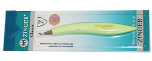 Триммер для кутикулы Zinger MCT-29 light green с эргономичной ручкой