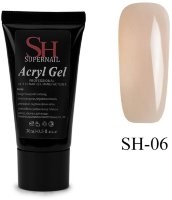 SH Super Nail, Acryl Gel №06, 30 мл