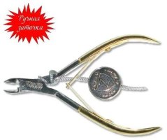 Кусачки маникюрные Zinger MC-351 HG, Classic ручная заточка