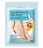 Skinlite, Маска-носки для ног "Абрикос", SL-259, 1 пара