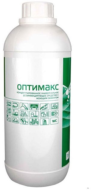 Средство Оптимакс для дезинфекции поверхностей и инструментов, 1 л