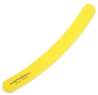 Пилка Zinger EE-03, 150/220 грит, "Бумеранг" желтая