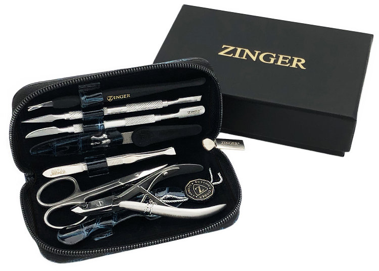 Маникюрный набор Zinger MS-1301 SM, 7 предметов