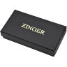 Маникюрный набор Zinger 7105, 7 предметов, медицинская сталь, серебристый/синий