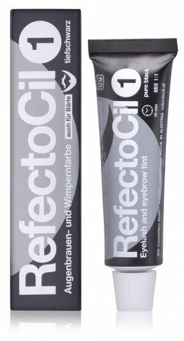 RefectoCil, Краска для бровей № 1 Черная, 15 мл