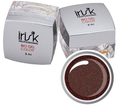 Биогель цветной Irisk № 22 Sparkle Brown, 5мл